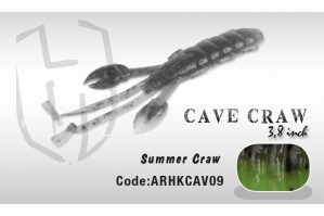 Herakles Cave Craw 3,8" Black Red