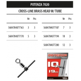 Vega Potenza 7020 Croos-line brass head and tube