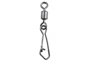 Blue Fox Brass Rolling Swivel with Hook Snap