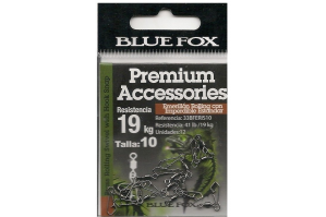 Blue Fox Brass Rolling Swivel with Hook Snap
