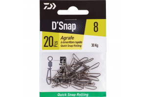 Daiwa D´Snap Destorcedores c/ agrafe rápido