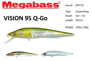 Megabass Vision 95 Q-Go